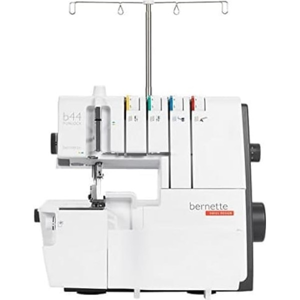 Bernette 44 Funlock | Die preiswerte Overlock-Maschine für Einsteiger inklusive 15 Stichen