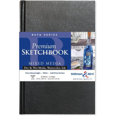 Beta Hardbound Sketchbook 5.5 x 8.5 Stillman & Birn