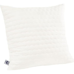 Irisette Pillow natural hair fiber white size 80x80 cm