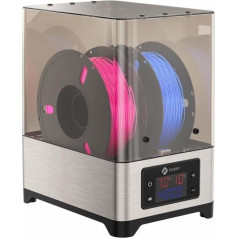 Aomdom Filament Dryer 70° Filament Dryer 110W Adjustable Temperature Filament Dry Box 360° Even Heating 3D Filament Box Compatible with 1.75 mm 2.85 mm and 3.00 mm Filament Holder