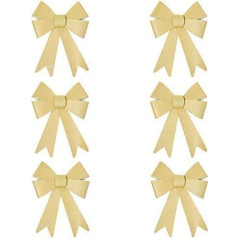 Christmas Glitter Bow Decoration – Pre-Tied Tree/Gifts/Table, etc.