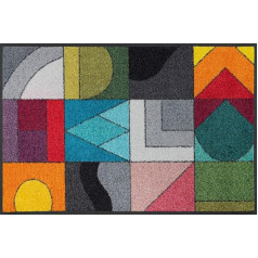 wash+dry Momix Door Mat, 50 x 75 cm, Washable Inside and Outside