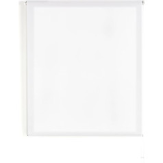 Blindecor S100 – Roller Blind, Store, Type Screen 160 x 180 cm, Ivory