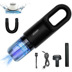 jovant Car Vacuum Cleaner, Handheld Vacuum Cleaner with Washable Filter, Car Vacuum Cleaner Wireless and Powerful for Pet Hair/Home/Office/Rechargeable/Durable