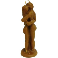 DRW Potented Honey and Cinnamon Candle Pair 18cm