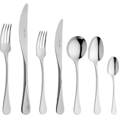 Arthur Price 42 Piece Stainless Steel Cascade Set for 6 People 28 x 17 x 8 cm