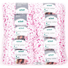 Gründl 3525 Desk Funny Colour Cotton Cover 100% Polyester, Fuchsia/Pink Color, 47, 50 x 40 x 10 cm