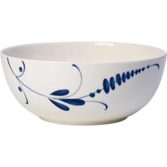 Villeroy und Boch Vieux Luxembourg Brindille Runde Schüssel, 23 cm, Premium Porzellan, Weiß