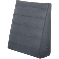 Fenteer Inflatable Wedge Pillow for Travel, Inflatable Wedge Pillow, Leg Support Pillow for Sleeping, Travel, Car, Office, Home
