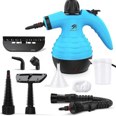 MLMLANT Hand Steam Cleaner, Steam Cleaner, Hand Held Steam Cleaner, Steam Cleaner Sofa, Steam Upholstery Furniture, Window, Floor, Kitchen, Sofa, Tiles, Car Seats, Bathroom, Carpet, Laminate, Handheld