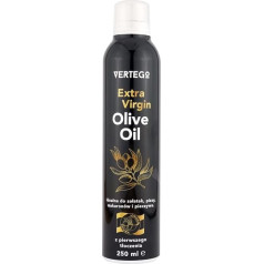 VERTEGO Extra Virgin Olive Oil Spray Bottle Made from Olive Oil Spray Bottle Made from Olives Harvested and Pressed in Spain Extra Virgin for Pizzas, Salads, Dressings and Breads 1 x 250 ml
