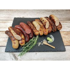 Meisters Bratwurst Grill Favourites | Grill Package with BBQ Sausages in Tasting Package for Young and Old (5 Varieties)
