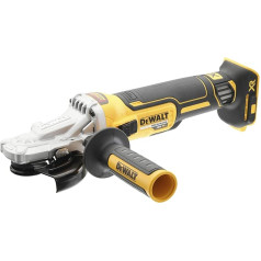 DEWALT DCG405FN-XJ Cordless XR Brushless Flathead Angle Grinder, 18 V, Yellow/Black, 125 mm