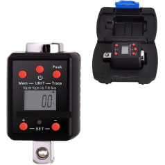 Drehmomentschlüssel Digital, Hochpräzises Drehmomentmessgerät mit elektronischer Digitalanzeige, einstellbar 0,3–1000 Nm, 1/4 Zoll, 1/2 Zoll, 3/8 Zoll, 3/4 Zoll Antrieb, voreingestellter Drehmomentada