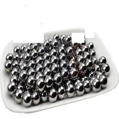 316L High Precision Bearing Stainless Steel Ball Antirust Solid Steel Ball 2/3/4/5/6/7/8/9/10/11/12/13/14/15/16/17/18/19/25~50mm(One Size,3.175mm)