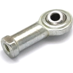 SIL3T/K 3 mm M3 x 0.5 Female Left Hand Thread Bearing Steel Rod End Joint Bearing