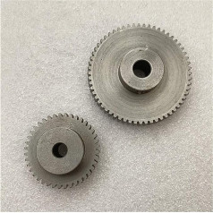 ZHENGGUIFANG ZGF-BR 1 stück Zahnräder 0,8 m 40 / 60T 5/6 / 8mm Loch Kohlenstoffstahl Spornrad (Hole Diameter : 6mm, Number of Teeth : 60 Teeth 1 Piece)