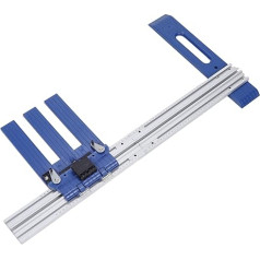 Clamping Edge System Set 0-65cm Cutting Saw Guide Accessories with Locking Design, Woodworking Cutter, Guide Rail for Woodworking, Circular Saw, Cutting Guide