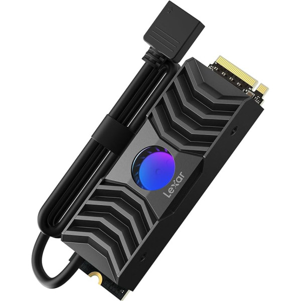 Lexar NM1090 2TB SSD PCle Gen5x4 NVMe, M.2 2280, PCIe 5.0 SSD with Heatsink, Up to 12000MB/s Read Speed, Internal Solid State Drive for Gaming, Photography, Video Editing and Design