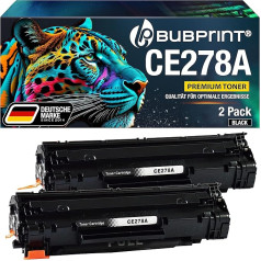 Bubprint 2 Toner Cartridges Compatible to Replace HP CE278A 78A for Laserjet Pro M1536DNF M1537DNF M1538DNF M1539DNF MFP P1566 P1600 P1606DN P1607DN P1608DN P1609DN Black