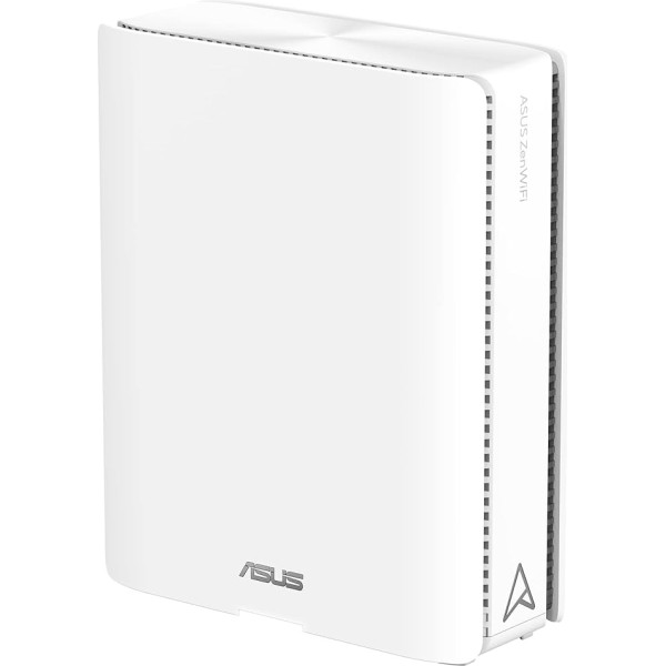 ASUS ZenWiFi BQ16 BE2500 Quad Band WiFi7 Mesh Router (up to 370 m² Coverage, 2 x 10G Ports, Smart Home Master with Multi-SSD for IoT, VPN and Child Control, 4G & 5G Mobile Tethering) White