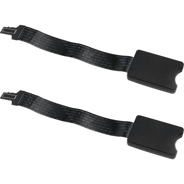 ECSiNG 2 Piece Micro SD to SD Card Extension Cable Extend SD Storage Fast Connectivity Efficient Data Transfer Compatible with SanDisk Anet Ender 3D Printers (15cm)
