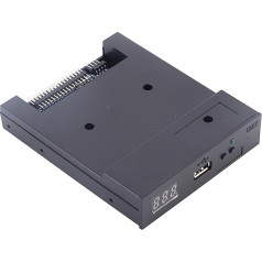USB Floppy Drive Emulator, 3.5 Inch Floppy Drive to USB Emulator Simulation External Disk for Musical Keyboad 34 Pin 5V DC USB Floppy Drive Emulator for Electronic