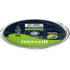 Maxell - 10 x DVD R DL - 8.5 GB 8x - spindle - storage media