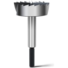 Forstner Drill Bit 85 mm for Wood, Forstner Bits Diameter 85 mm, Length 150 mm with 12 mm Hexagonal Shaft
