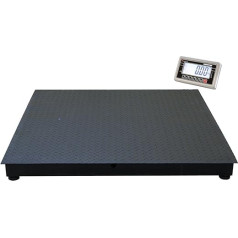 Calibrated Floor Scales WKA PB (Max 3,000 kg - Graduation 1,000 g, 1500 x 1500 mm)