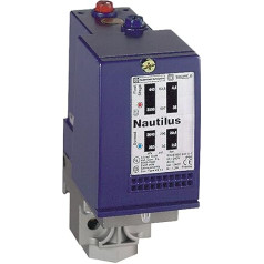 Telemecanique xmld160d1s13 xmld Piston Differential Pressure Sensor, 2-Pole Fixed, 0-2320 PSI, Line Line, 1/4