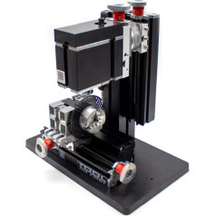 LeTkingok High Power Metal Indexing Milling Machine DIY Six Axis Drilling and Milling Machine 12000 rpm 60 W
