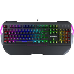 Oversteel IRON Mechanical Gaming Keyboard RGB Red Switch German Layout