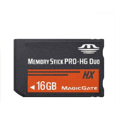 SHEAWA MS Pro Duo Memory Card for Sony 8GB 16GB 32GB 64GB PSP and Cybershot Camera (16GB)