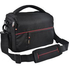 FOSOTO SLR Waterproof Camera Bag, black, Camera case