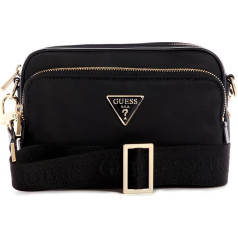 GUESS Women's Little Bay Mini Handbag Bags and Purses Black, black