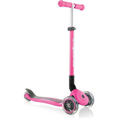 GLOBBER Primo Foldable Children's Scooter, 120/80 mm, ABEC 5, 3 Wheels, Height Adjustable