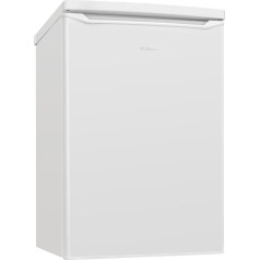 Bomann® KS 7251 Fridge with Freezer, 109 L, Fridge 2 Shelves, Quiet, with 4-Star Freezer, Small Fridge with Fruit and Vegetable Compartment, Door Hinge Changeable, White