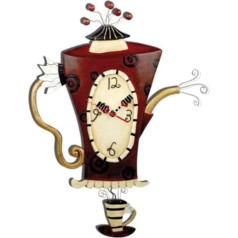 Enesco C652 Boiling Tea Clock Resin 42 cm