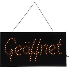 LED Light Advertising LED Sign, F5 LED Shop Sign, Neon Light for Bar, Pub, Hotel, Cafe, Restaurant, Wall Art Decoration Sign, 3W-5W, 48 x 25 x 2 cm
