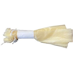 Hukki Sausage Casing, Raw Sausage Bowels, Calibre 50, Length 25, Bundle, Pack of 25, Artificial Gut