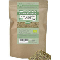 direct&friendly | Genuine Greek Organic Oregano | Premium Quality from Olympus | Dried | Direct from the Field | 200 g