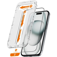 Crong easyshield rūdīts stikls 2 gab. - iphone 16 / iphone 15 (2 gab.)