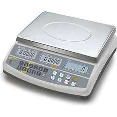 Zählwaage Kern CFS 50K-3 mit 100 Artikelspeicherplätzen bis 50kg (1g genau)