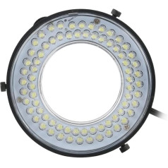 WLCBWYF 72 LED 48 LED SMD USB Adjustable Ring Light Illuminator Lamp for Industrial Microscope Industrial Camera Magnifying Glass 110V-220V 3W-5W