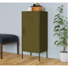 CCCINER Lagerschrank Olivgrün 42,5x35x101,5 cm Stahl, Aufbewahren & Organisieren, Schließfächer