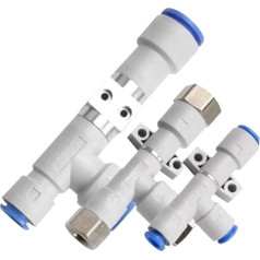 ZH05DS ZH07DS ZH10DS ZH13DS ZH05DL ZH07DL ZH10DL ZH13DL Vakuum-Auswerfer Pneumatischer Innengewindeanschluss (Farbe: ZH07DL-06-06-06)