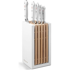 WÜSTHOF Classic White Knife Block with 5 Items