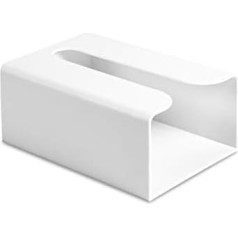 BovoYa Tissue Box Kitchen Toilet Paper Box Adhesive Wall Mounted Paper Towel Holder Toilet Paper Box Suitable for Toilets, Kitchens, Living Rooms