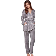 Selente Sweet Dreams Women's Cosy 2-Piece Leisure Suit Made of Fluffy Fleece or Flannel, Various Models